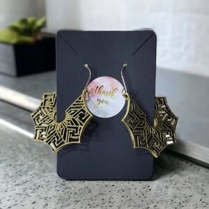 Gold Tone Boho Fashion Earrings